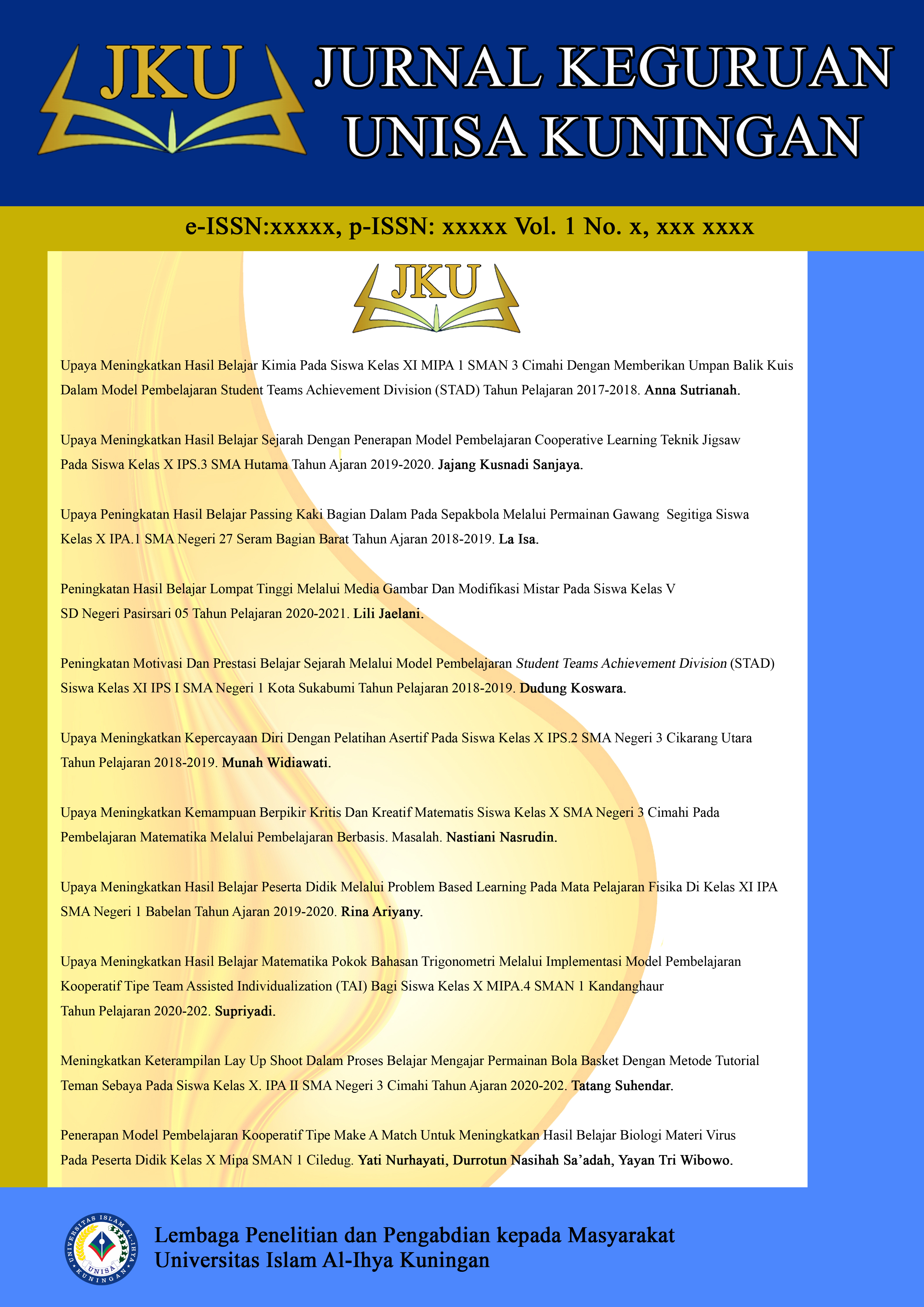 					View Vol. 1 No. 1 (2022): November
				